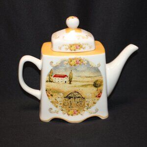Vintage Brownlow Heritage China "Casa Siena" Teapot
